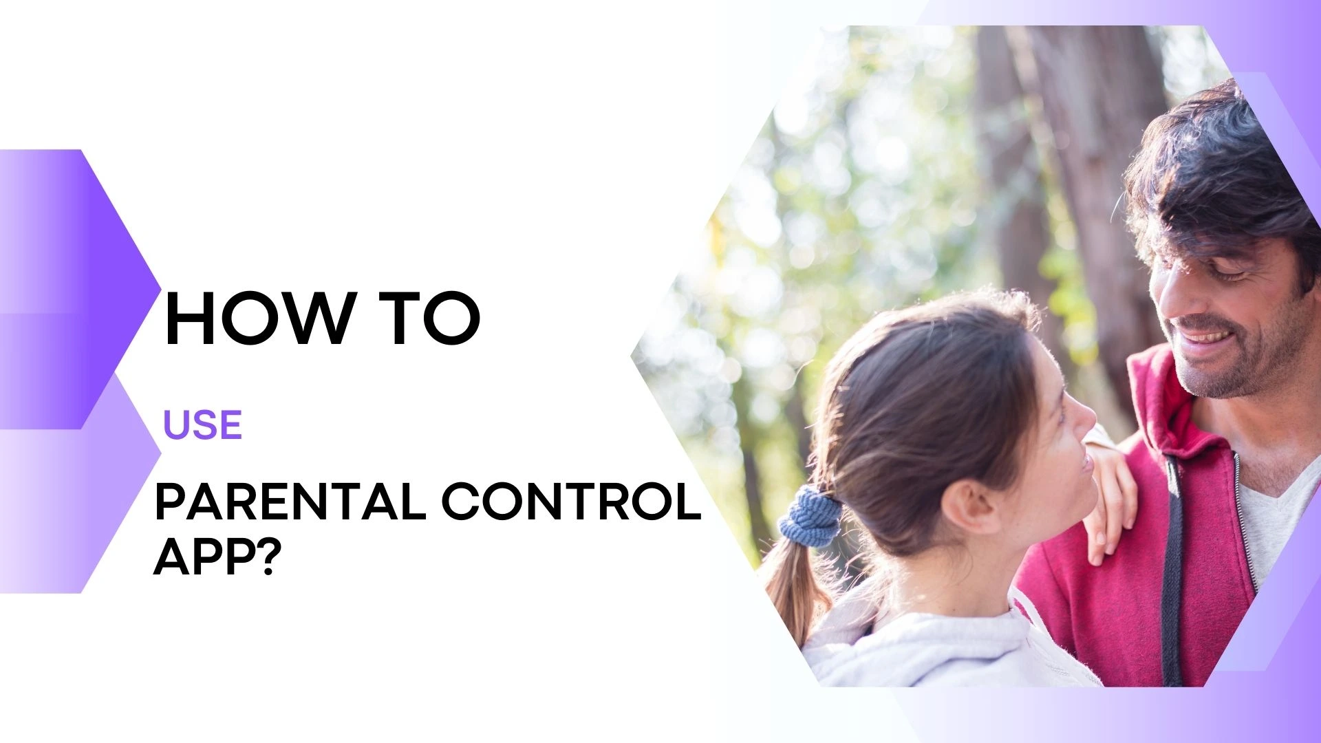 how to use parental control app