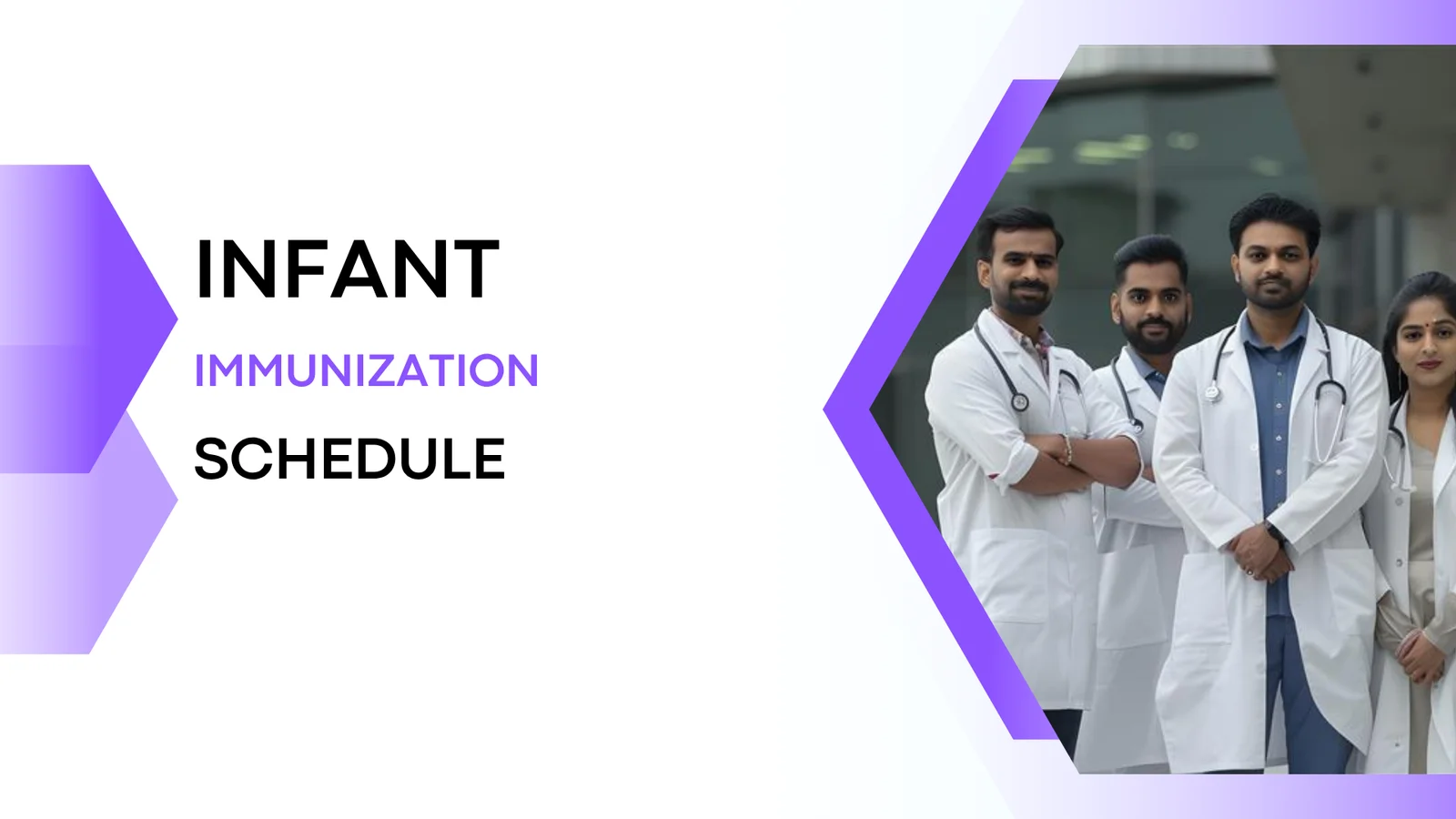 infant immunization schedule